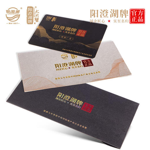 【阳澄湖牌大闸蟹·礼券】有机大闸蟹系列 《国泰民安》出口品质 商品图2