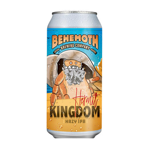 【冷库储存】新西兰比萌巨兽隐士国王浑浊IPA啤酒 6.0%vol 440ml 商品图0