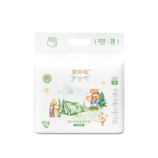 爱亦娃萤火奇遇森护系列婴儿拉拉裤 商品图3