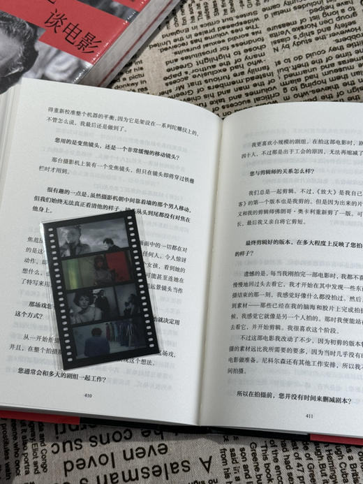 我生命的流转之光：安东尼奥尼谈电影 赠送书签 商品图5