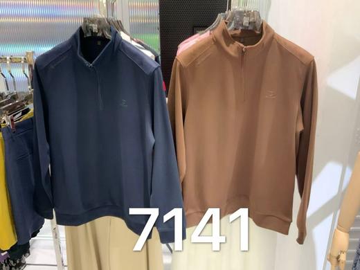 男装25秋冬新品休闲立领半拉链长袖2219-7141 商品图0