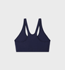 Sporty & Rich - Srhwc Sports Bra - Dark Navy/White - 女装 - 胸衣 - 深蓝色/白色 商品缩略图1