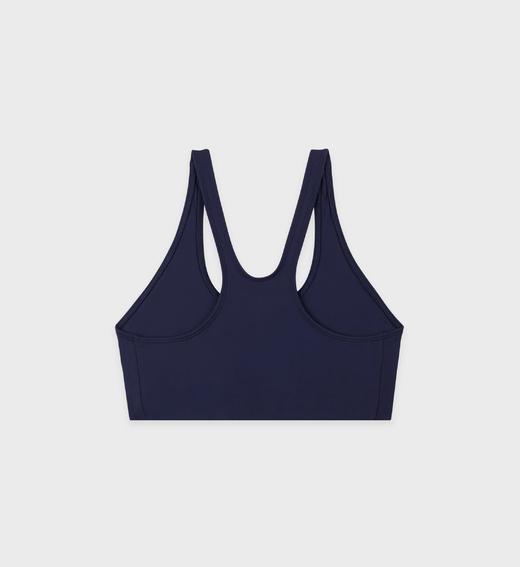 Sporty & Rich - Srhwc Sports Bra - Dark Navy/White - 女装 - 胸衣 - 深蓝色/白色 商品图1