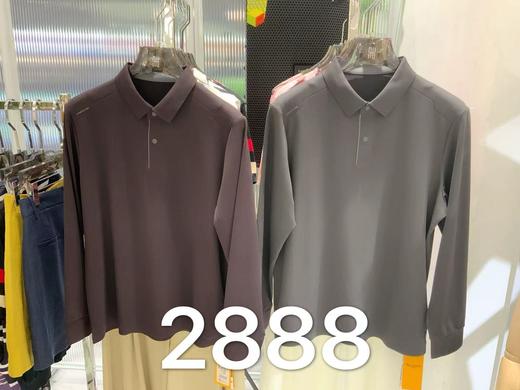 男装25秋冬新品休闲翻领纽扣长袖2219-GA2888 商品图0