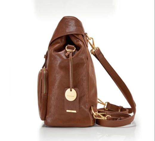 新秀丽LUMINA系列牛皮革时尚女士翻盖双肩包NY4*001 商品图2