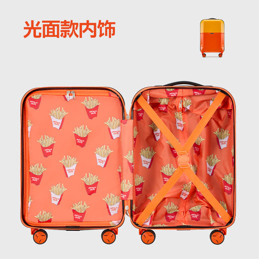 银座GINZA TRAVEL经典热销拉链登机箱A-9522  A-9709 商品图2