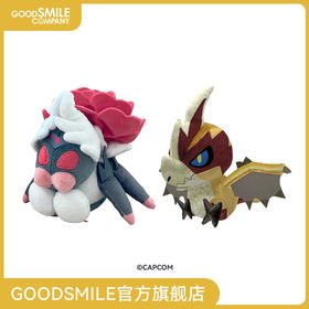 【GSC预售定金】怪物猎人 怪物Q版毛绒玩偶 刺花蜘蛛/千刃龙