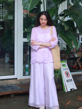 【抖音专属】水中月·新中式衬衣（25710430水中月）