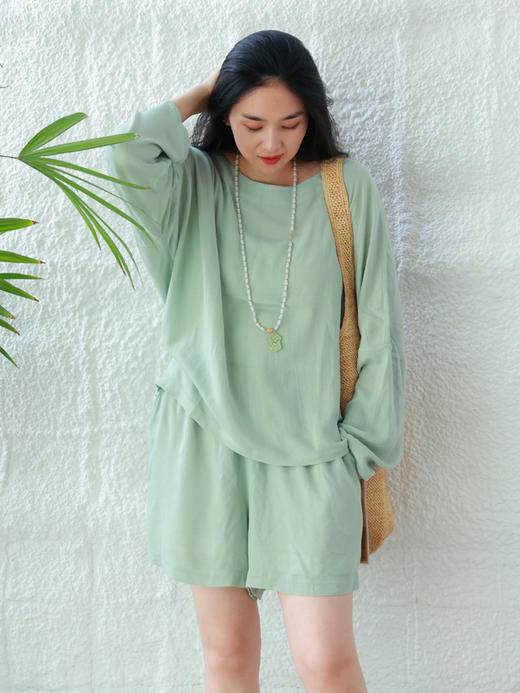 【抖音专属】短裤（25709400d-苍筤） 商品图3