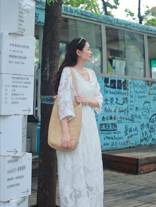 【2026东衣作】新中式连衣裙(25707440月上海棠) 商品图2