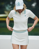 Sporty & Rich - Crown Tennis Hat - White/Alpine - 女装 - 帽子 - 白色/绿色 商品缩略图3