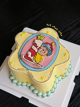 向星星许愿⭐️奶油蛋糕