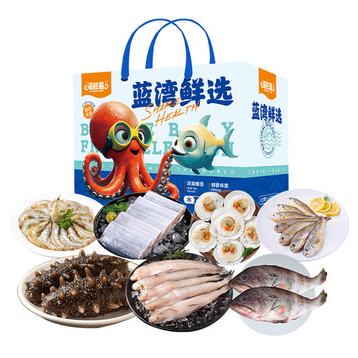 【快递停发，2月26日陆续发货】【海鲜港】高端海鲜 全球直采 严控品质 精选搭配 498型 步步高升（7样3000g 特价款） 商品图0