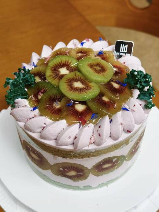 【首创低卡低脂】巴西莓羽衣甘蓝红心猕猴桃·奶油蛋糕 商品图1