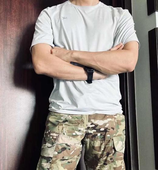 只卖三天，SZN  CORMAC CREW SS男子轻量 吸湿 排汗 速干运动短袖T恤 商品图5