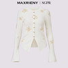 MAXRIENY贵雅中式针织衫女24秋新款修身显瘦刺绣上衣(货号:MS85SW524) 商品缩略图4