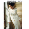 MAXRIENY贵雅中式针织衫女24秋新款修身显瘦刺绣上衣(货号:MS85SW524) 商品缩略图0