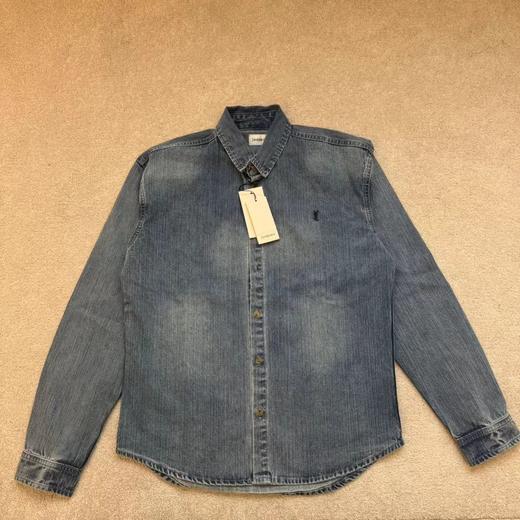 现货  YSL圣罗兰牛仔衬衫 可当薄外套夹克 小号女士可穿... 商品图5