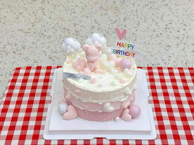 女孩款 粉色系小熊 粉色渐变色系