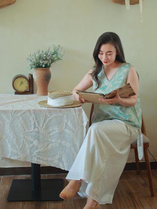 【抖音专属】新中式马甲（25704431-行香子） 商品图2