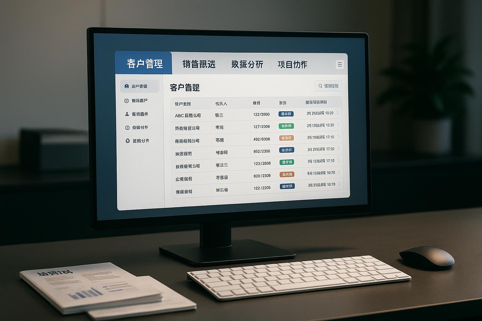 客户信息管理模块都解决什么难点？