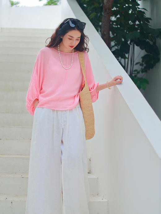 【线上专属】新中式上衣（25708318-桃夭） 商品图2