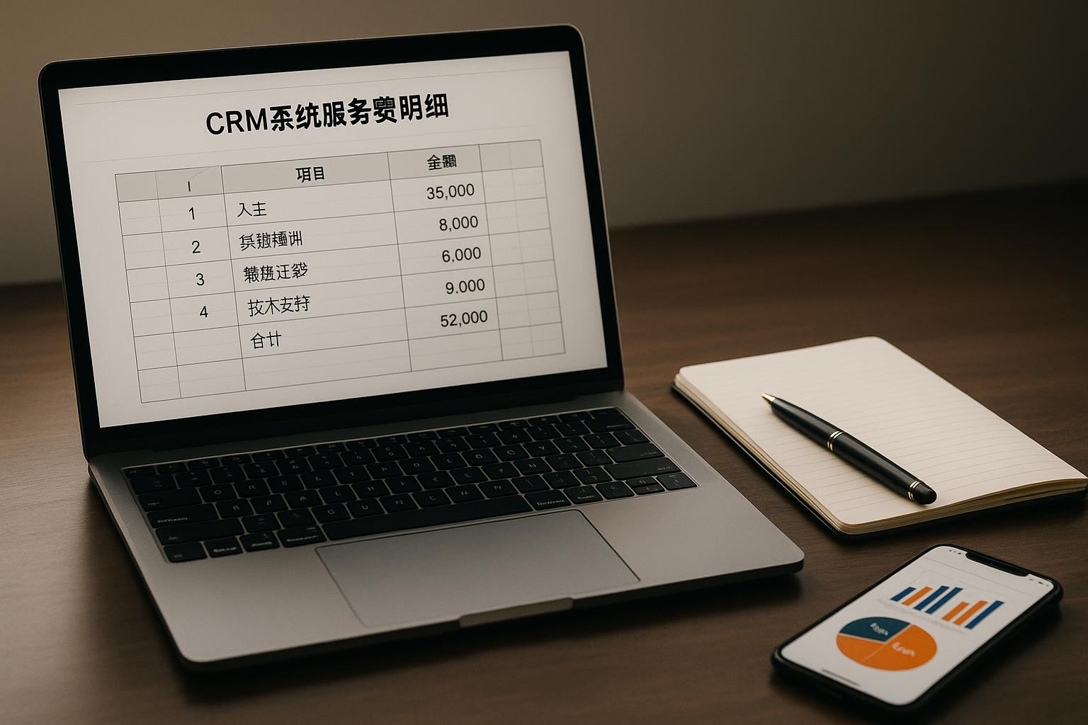 CRM系统服务费具体包含哪些项目？