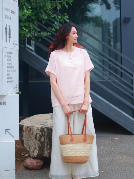 【抖音专属】新中式上衣（25708401B-十样锦） 商品图0