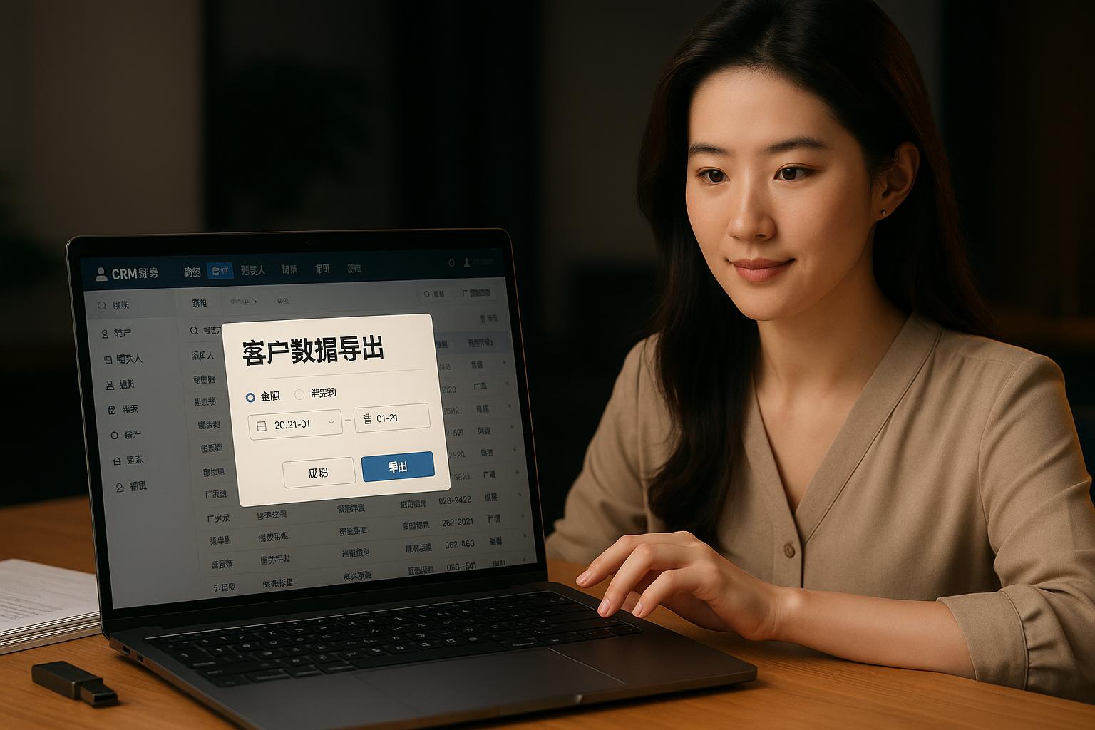 导出客户数据前需要准备哪些信息？