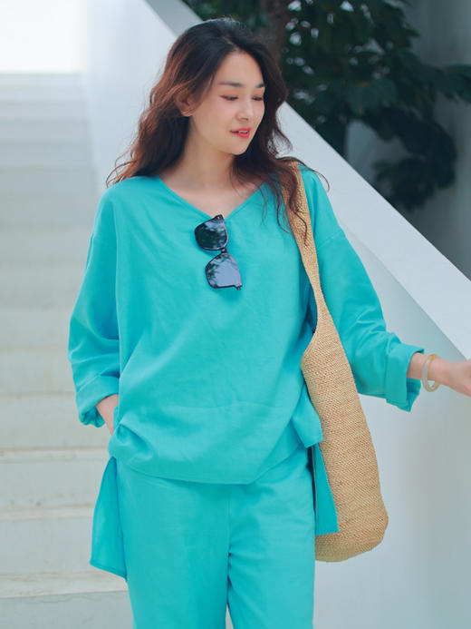 【2026东衣作】套头衫+直筒裤（20708308B+25709207C-西子） 商品图3