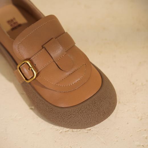 西村名物2025年秋季新款超轻厚底防滑橡胶底软底舒适勃肯鞋休闲鞋T25CM30751 商品图7