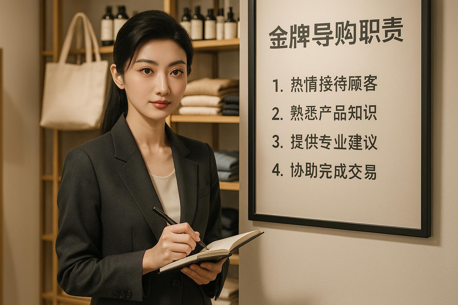 金牌导购要做什么？岗位职责梳理