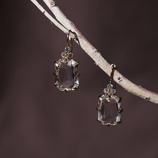 北京仓｜TATABORELLO-ANICE-水晶 耳环［意大利设计师］ 商品图2