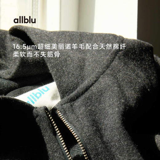 【冬Vol.0】allblu女装高质感美丽奴羊毛25冬卫衣开衫｜高质衣橱经典不过时ZY 商品图1