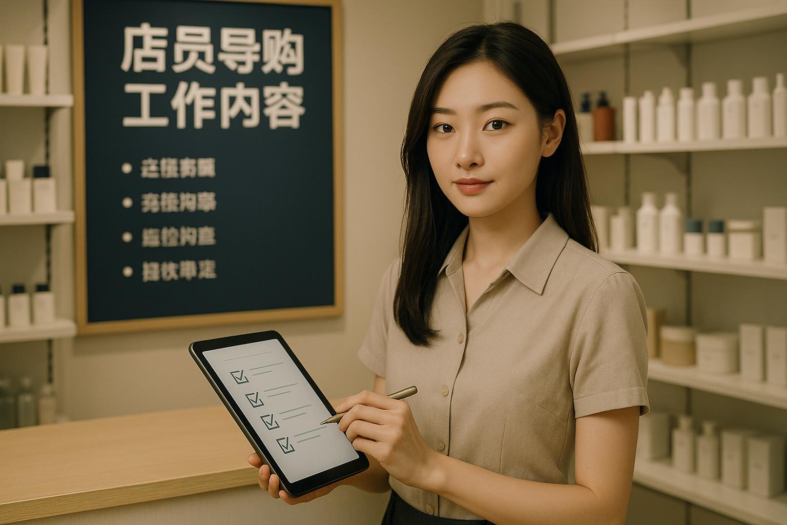 店员导购的主要职责有哪些？