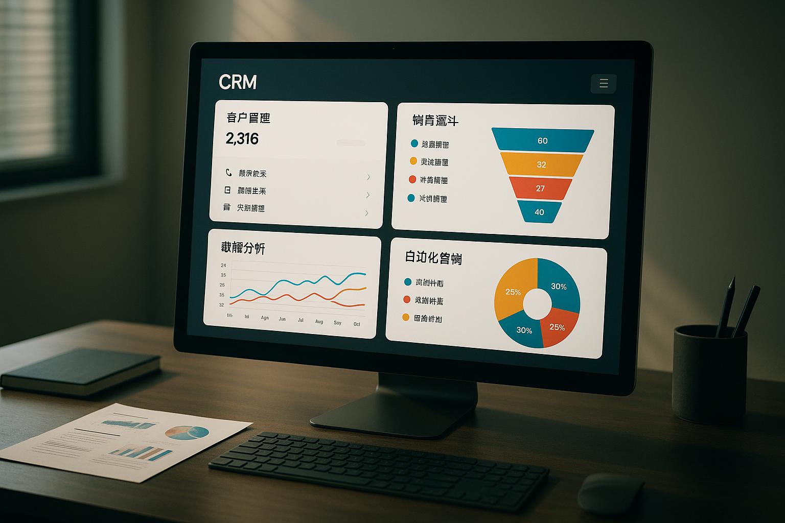 客户管理模块包含哪些关键功能？