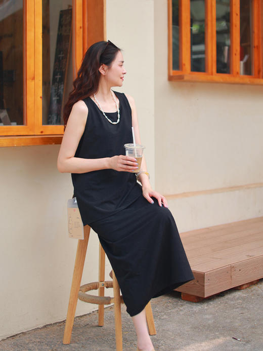 【抖音专属】新中式衬衣（25710384-玄夜） 商品图3