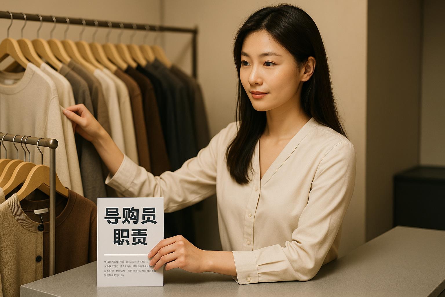 导购员主要负责哪些任务？