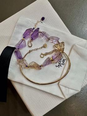 SpoiledBrat Jewelry限量款天然紫水晶手链