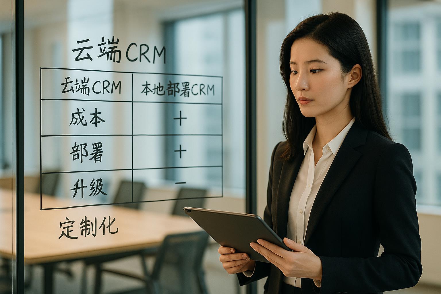 云端CRM和本地部署CRM有什么区别？