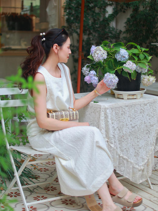 【抖音专属】无袖连衣裙（23718075-皦玉） 商品图3