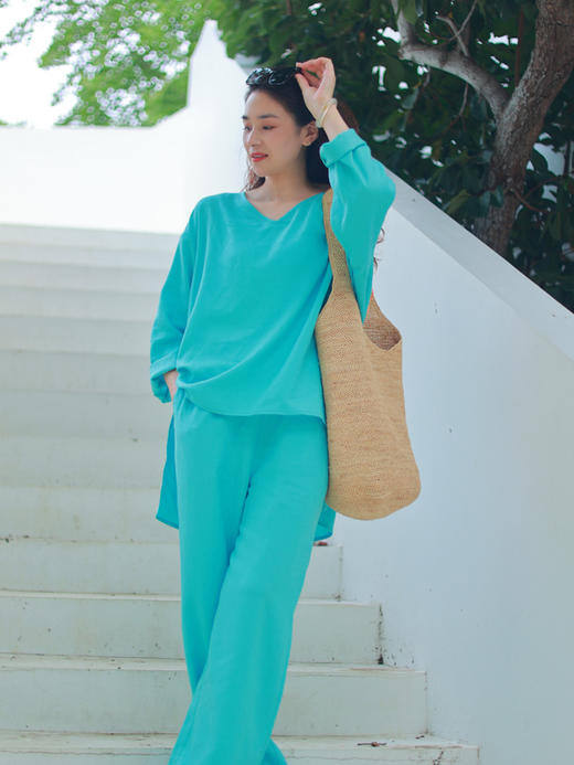 【2026东衣作】套头衫+直筒裤（20708308B+25709207C-西子） 商品图1