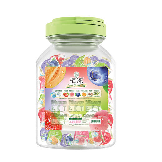 溜溜梅4味乳酸菌水果系列冻冻桶1kg 商品图1