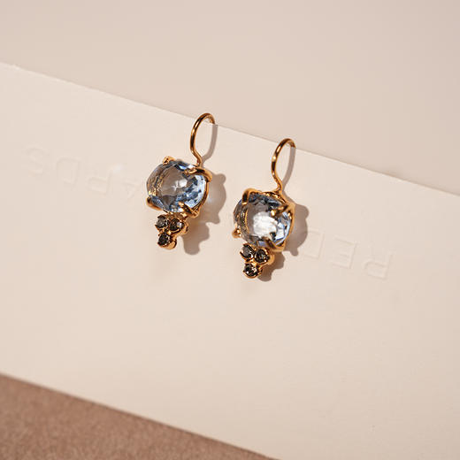 北京仓｜TATABORELLO-ALVA-锦葵 天蓝色 耳环［意大利设计师］ 商品图0