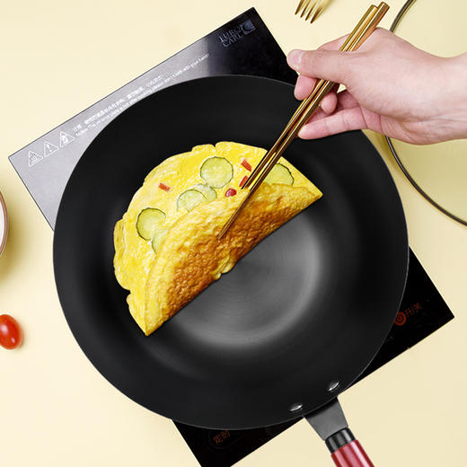 爱仕达CF32B6TG精铁无涂层爆炒锅【BH】【TL】 商品图4