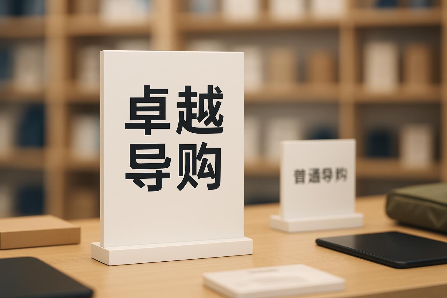 “卓越导购”标签含义是什么？