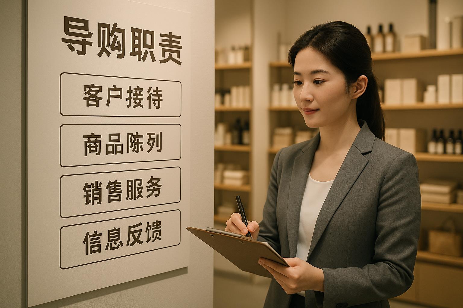 导购岗位的核心职责包括哪些？