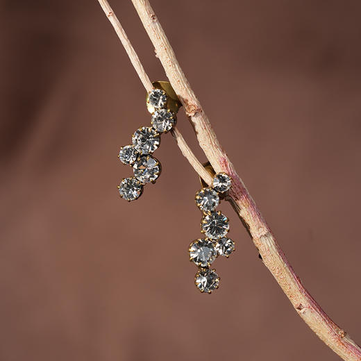 北京仓｜TATABORELLO-ORGANZA-水晶 耳钉［意大利设计师］ 商品图3