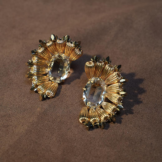 北京仓｜TATABORELLO-ALBA-扇形 耳钉［意大利设计师］ 商品图3