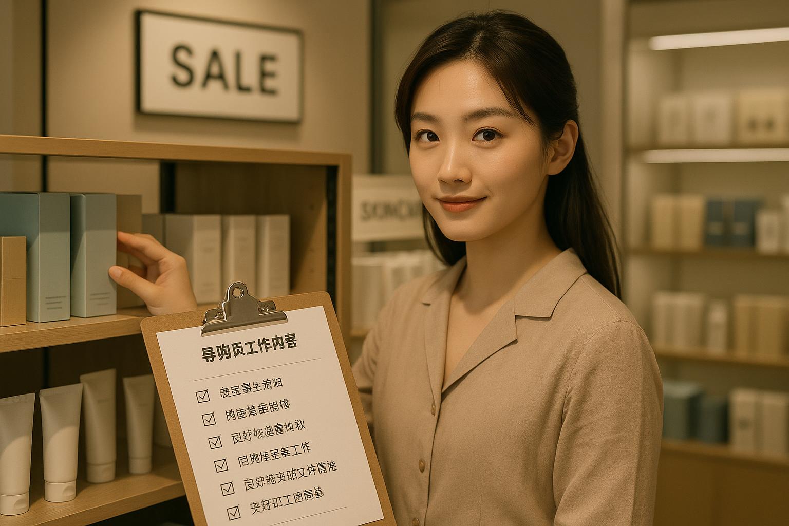导购员的日常工作都包括什么？